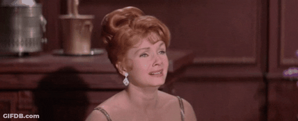 Touched Debbie Reynolds Crying GIF