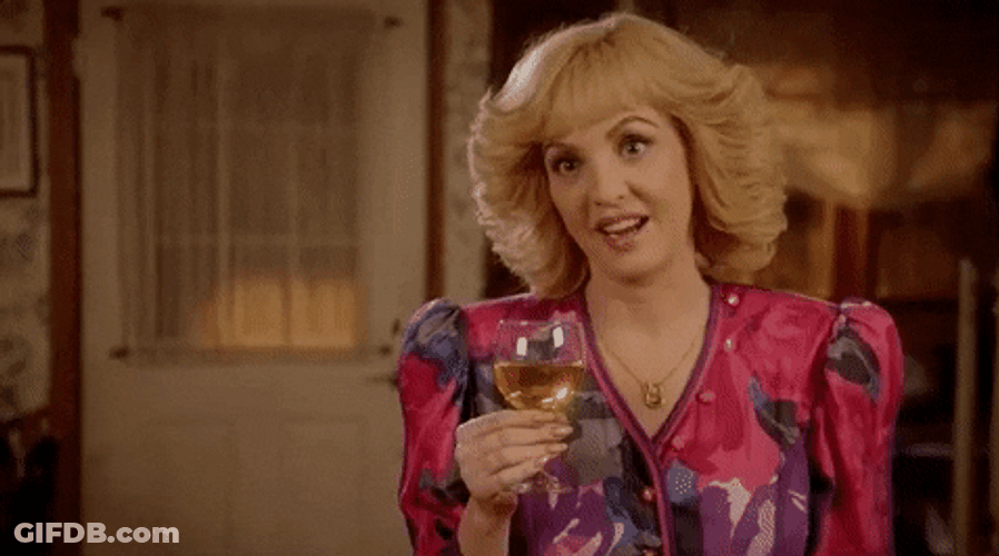 Touched The Goldbergs Wendi McLendon-Covey GIF