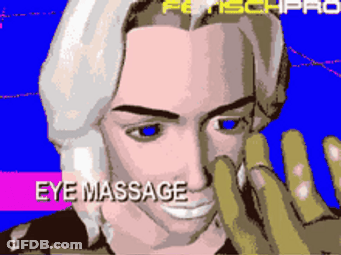 Touching The Eyeball Directly GIF