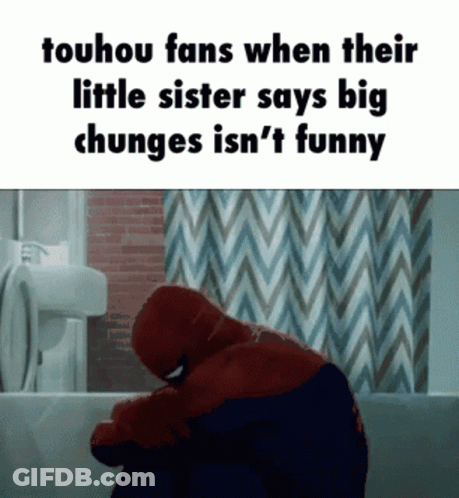 Touhou Fans When Sister Says Big Chunkes Isn't Funny GIF