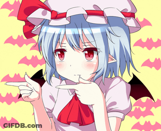 Touhou Project Remilia Scarlet Devil Cute Dance GIF