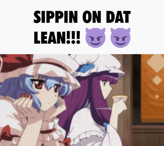Touhou Reimu And Sakuya Lean GIF