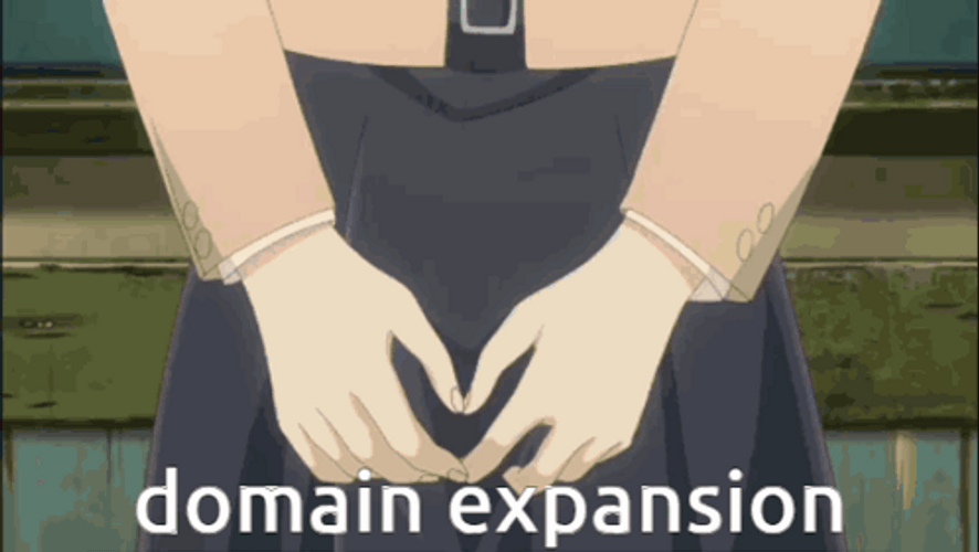 Touko Nanami Cute Domain Expansion GIF