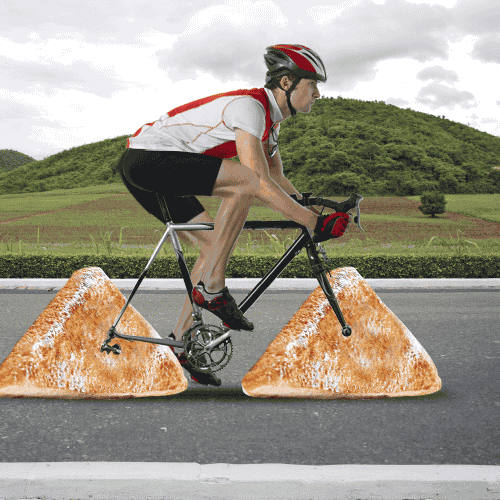 Tour De France French Toast Bicycle GIF