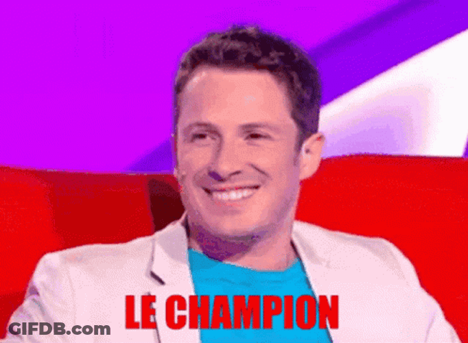 Tout Le Monde Veu Champion GIF