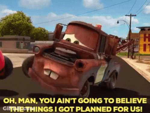 Tow Truck From Cars Driving With Hood Open GIF