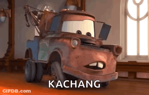 Tow Truck From Cars With Kachang GIF