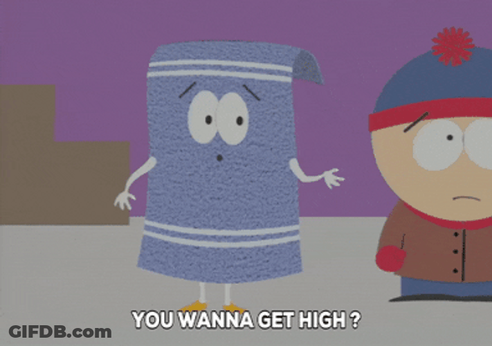 Towelie Asking Eric You Wanna Get High GIF
