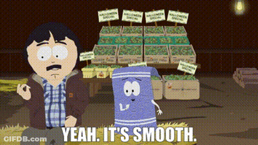 Towelie Pleased About Mechandise Sale GIF