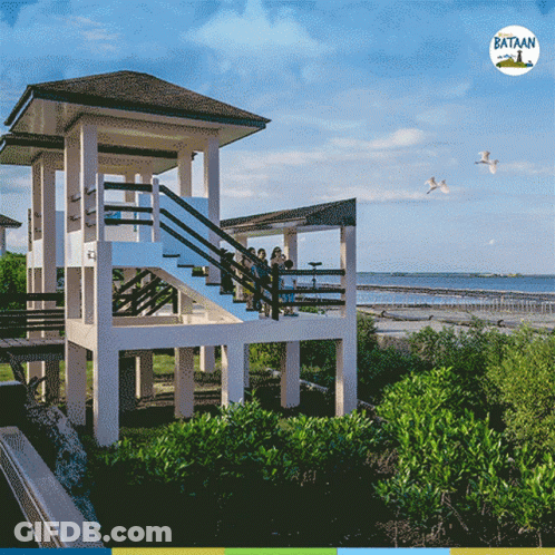Tower With Bataan GIF