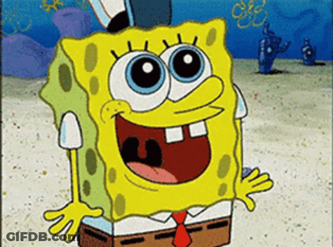 Toxic Spongebob Amazed GIF