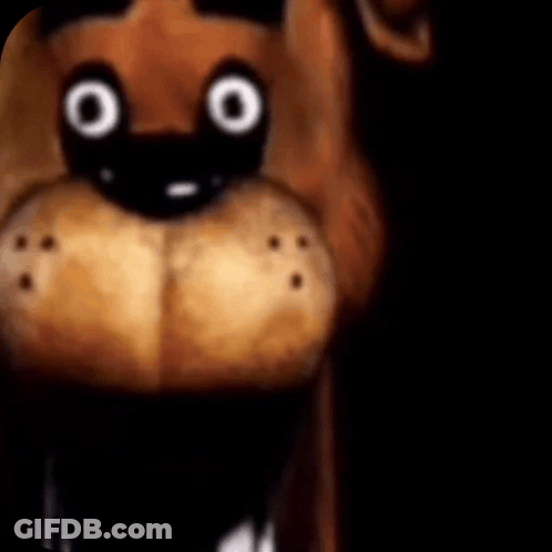 Toy Bear From Five Nights At Freddy's Standing GIF