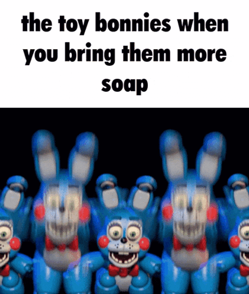 Toy Bonnie Soap GIF