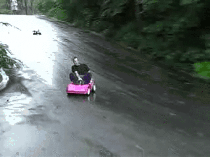 Toy Car Crash Exploded GIF