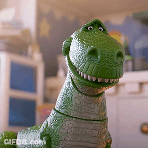 Toy Dinosaur From Toy Story GIF