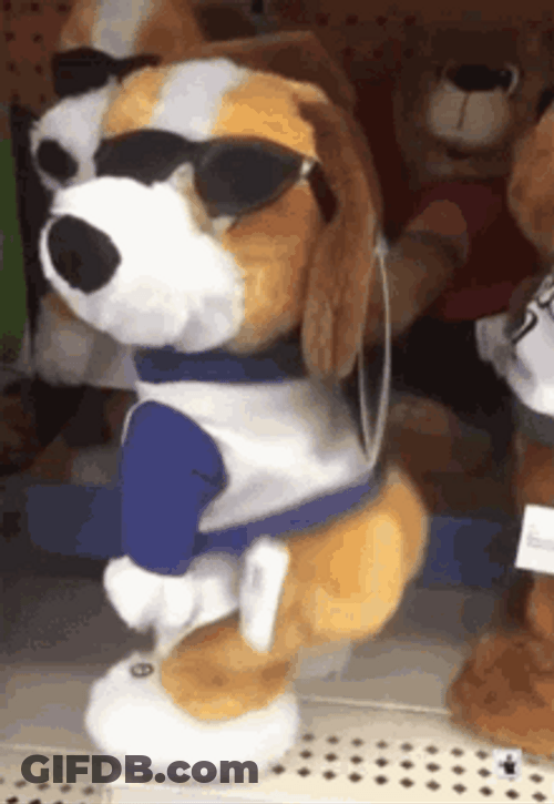 Toy Dog Twerking GIF