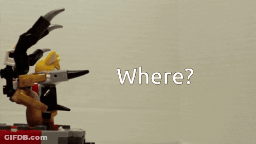 Toy Fox Saying Where GIF