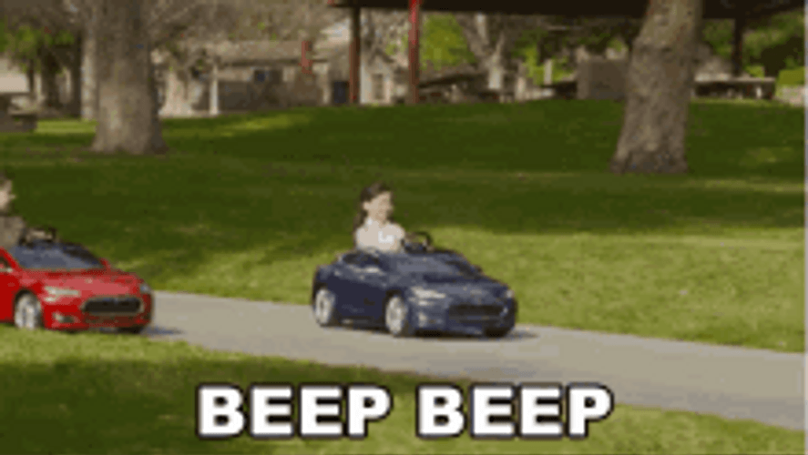 Toy Funny Car Kids Playing Race GIF