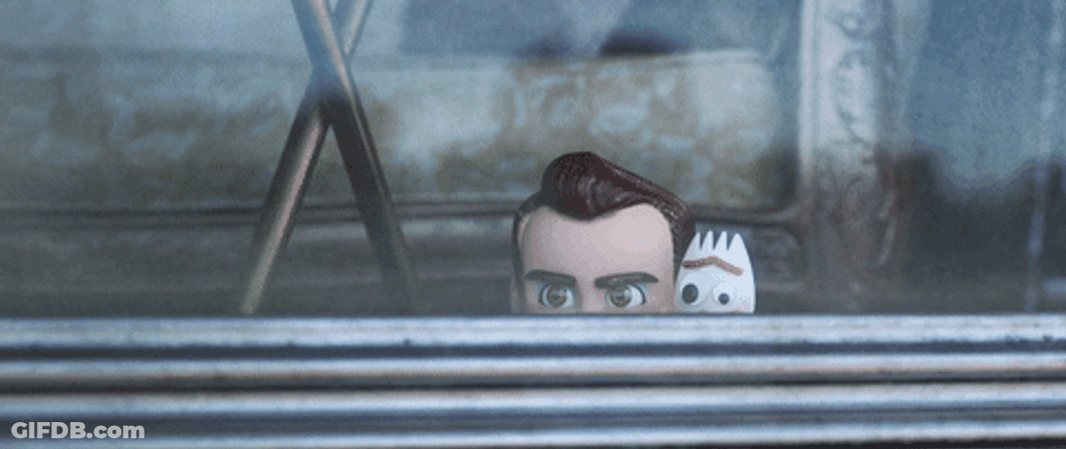 Toy Story 4 Looking GIF