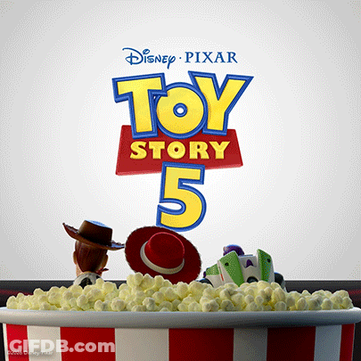 Toy Story 5 Poster With Woody Buzz Lightyear GIF