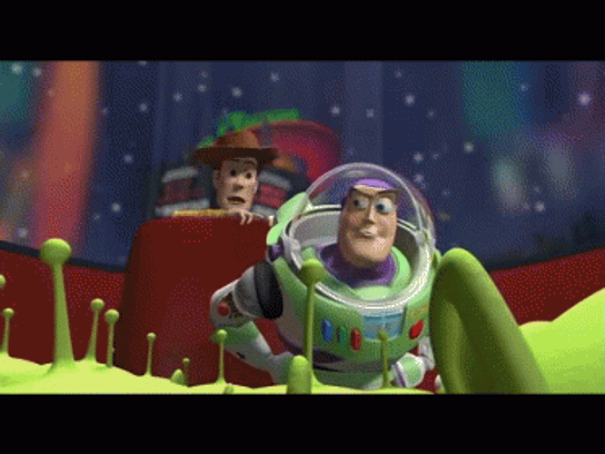 Toy Story Alien And Buzz GIF
