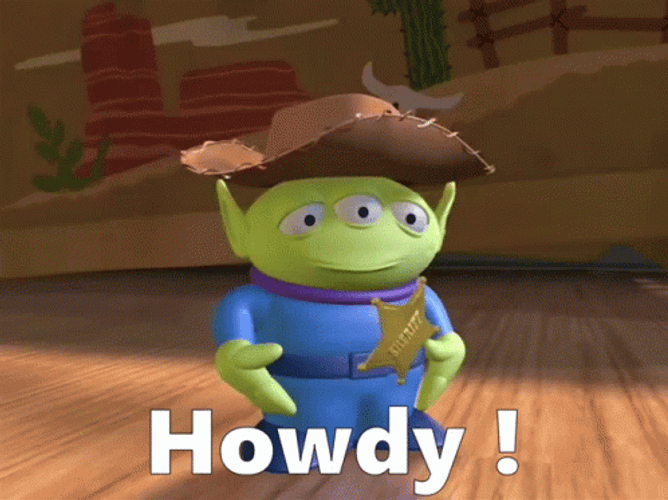 Toy Story Alien Hello GIF