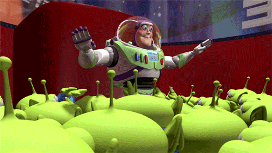 Toy Story Alien Swarm GIF