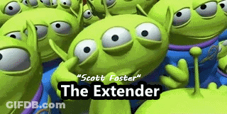 Toy Story Aliens Standing Together GIF