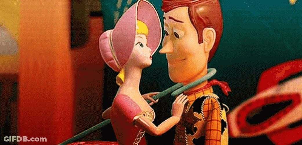 Toy Story Bo Peep And Woody GIF