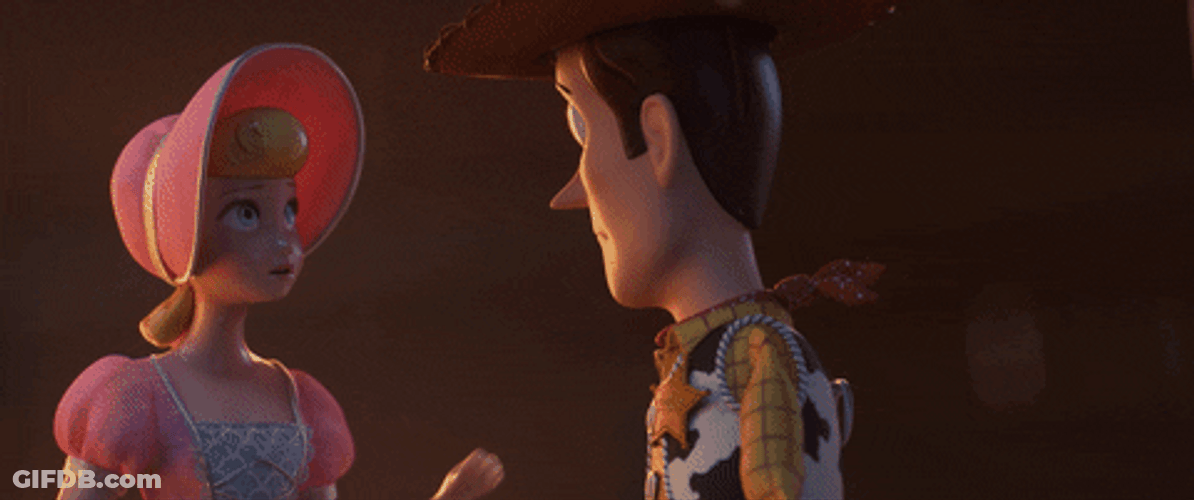 Toy Story Bo Peep Woody GIF