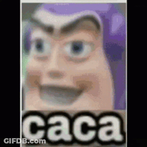 Toy Story Character Face Caca GIF