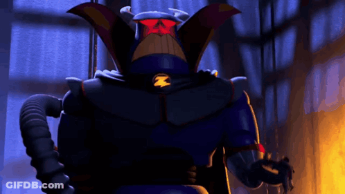 Toy Story Character Standing By Window GIF