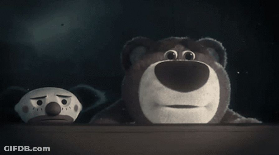 Toy Story Chuckles And Lots-O'-Huggin' Bear GIF
