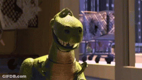 Toy Story Dinosaur EMU EMI Project GIF