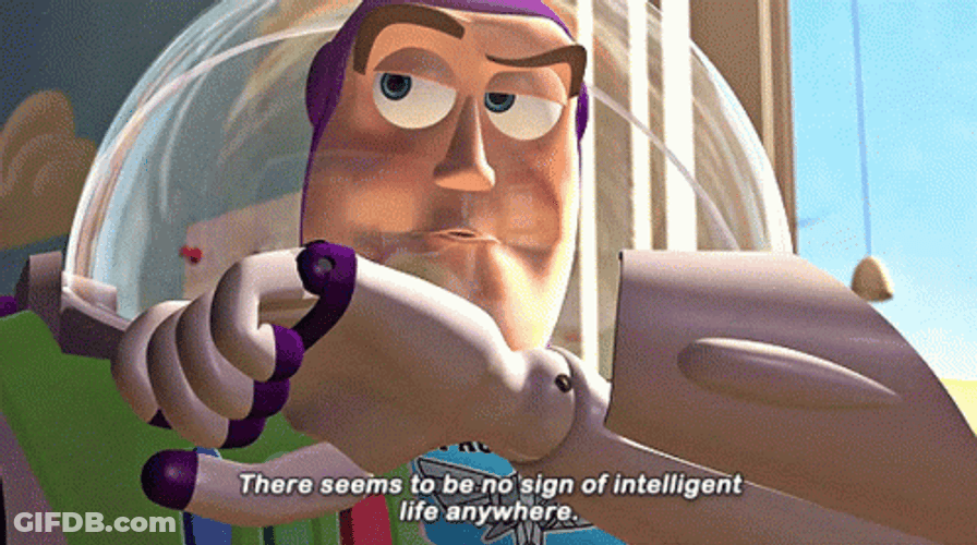 Toy Story Im Surrounded By Idiots GIF