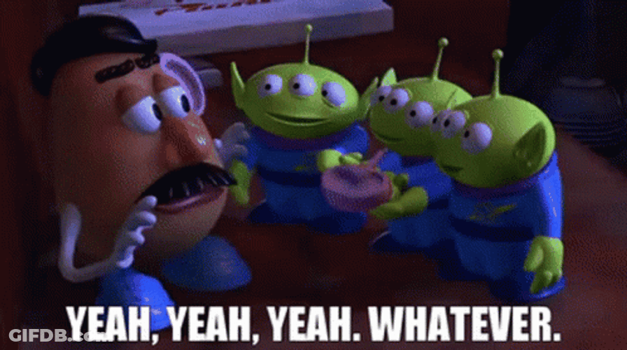 Toy Story Mr. Potato Head Yeah GIF