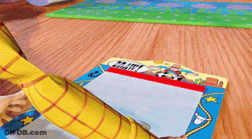 Toy Story Name Tag GIF