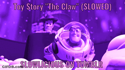 Toy Story Poster With Woody And Buzz Lightyear GIF