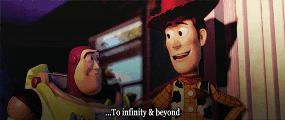Toy Story To Infinity And Beyond GIF