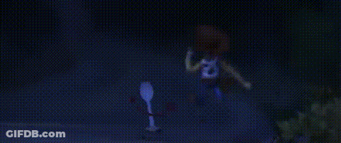 Toy With A Blue Circle Close Up GIF