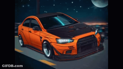 Toyo Tires Car Driving At Night GIF