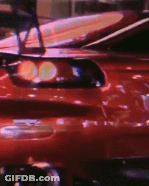 Toyota Supra Cool Edit GIF