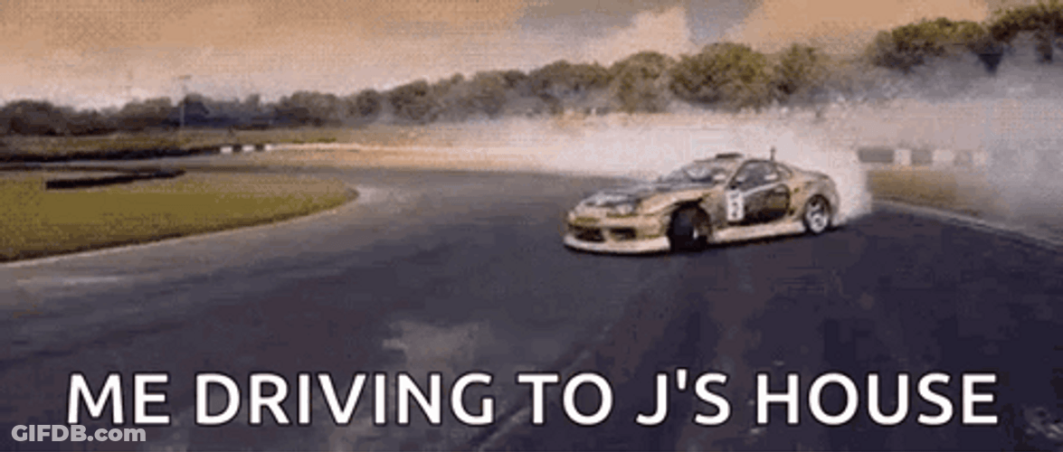 Toyota Supra Me Driving To Js House GIF