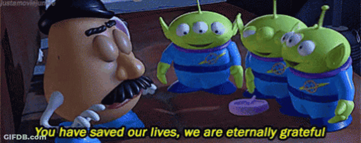 Toystory Aliens GIF