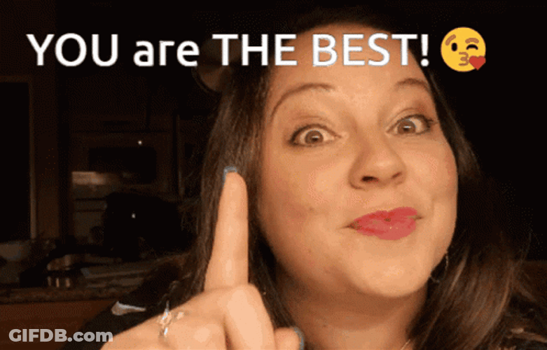 Tracey Matney Saying You're The Best GIF