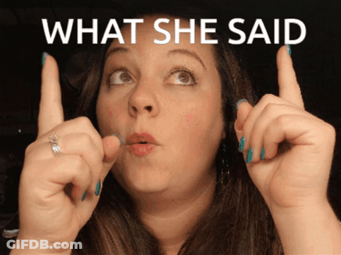 Tracey Matney That's What She Said GIF