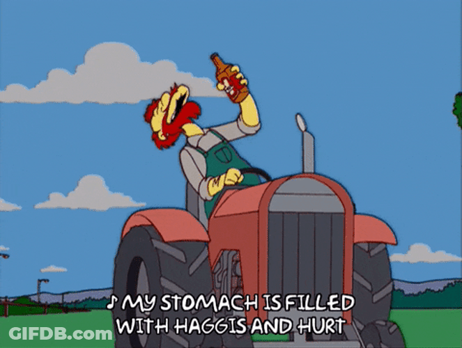 Tractor Groundskeeper Willie GIF