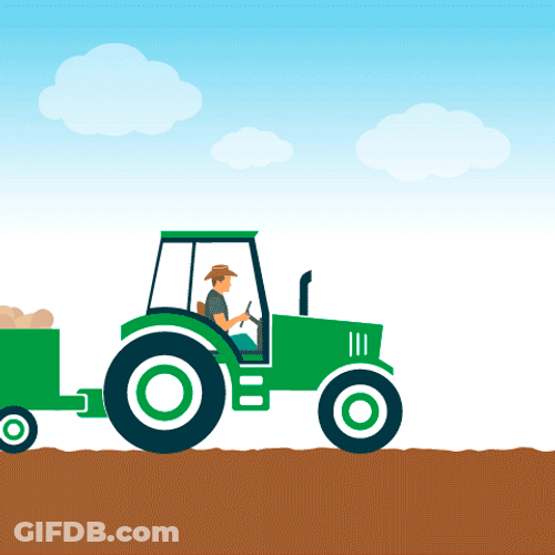 Tractor Infographic Style GIF