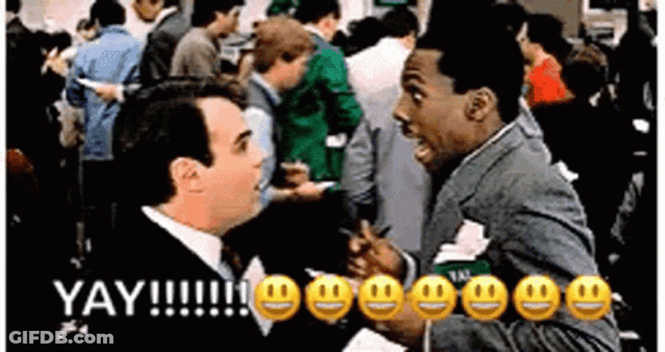 Trading Places Dan And Murphy Hugging GIF