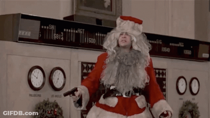 Trading Places Dan Aykroyd Santa GIF